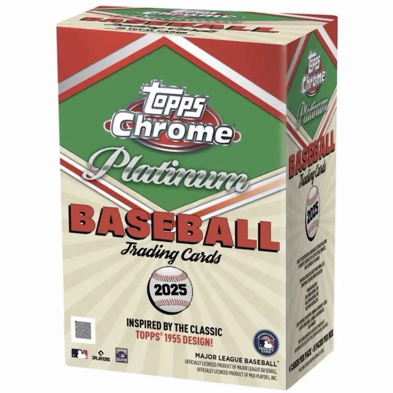 2025 Topps Chrome Platinum Blaster Box  - Value Collectible Baseball MLB Trading Sports Card