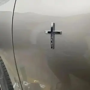 Christian Cross Sticker, Car Exterior Decorative Sticker, Universal Auto Accessories for Cars, Motorcycles & SUVs