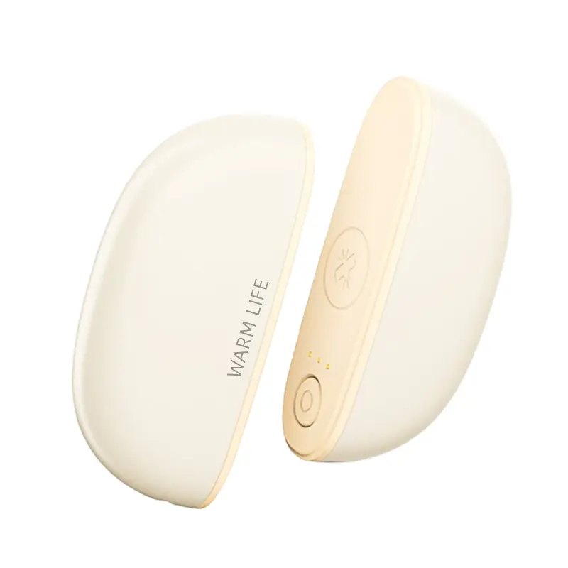 Rechargeable Hand Warmers 2 Pack Magnetic 2-in-1, Fast Heating Long Lasting Portable Electric Pocket Heater Power Bank USB Reusable