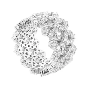 【#R503】Infinite Exquisite Ring UCCIYO S925 Sterling Silver Synthetic Moissanite Ring for Women Men Hip Hop Jewelry Gift summerwins