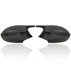 E90 E91 Black M3 Style Cover E81 E82 E87 E88 for BMW 1 3 Series E92 E93 Carbon Fiber M Look Rear Mirror Cap Car Accessories
