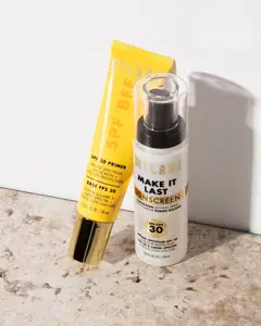 Milani SPF Primer + SPF Setting Spray Duo Bundle Flawless Glycerin