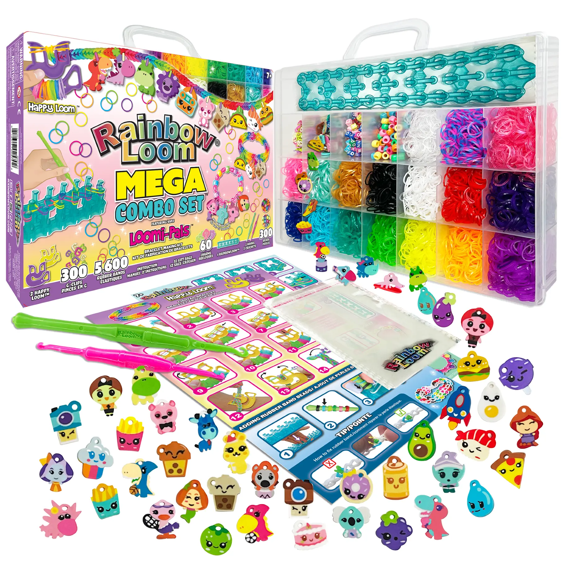Rainbow Loom Loomipal Mega Combo - Includes Multiple Looms for Versatile Crafting and Creative Expression