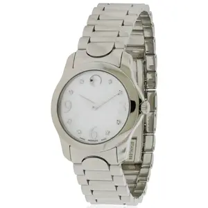 Movado Moda Stainless Steel Ladies Watch 0606696