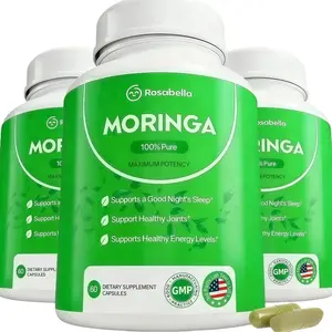 3XX Rosabella Moringa Capsules (800mg) for Immune Support, Gut Health & Vitamins