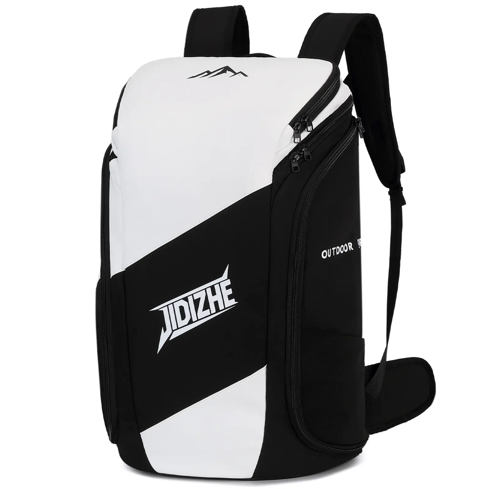 30L Ski and Snowboard Backpack, High-Volume Waterproof Backcountry Snow Pack for Men, Trip Ready and Helmet Carry, Suitable for Carrying Gears and Daily Use(Black)