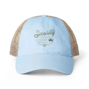 Substance Foundation Security Unisex Washed Mesh-Back Cap