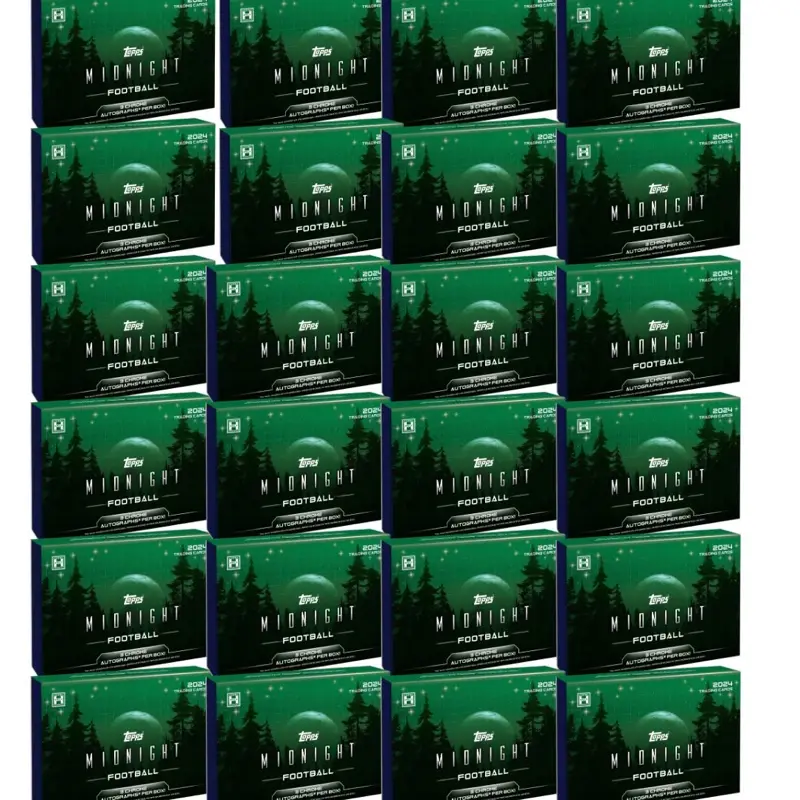 (3 Cases)- 2024 Topps Midnight Hobby- Full Case x 3 - Pick Your Team