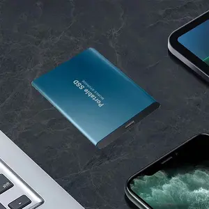 16TB Large Capacity External Hard Drive Quiet Operation Mobile Storage SSD USB3.2 Type-C High Speed Solid Stae Disk For PC MAC