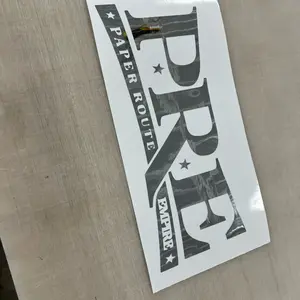 Paper Route Empire Chrome Decal