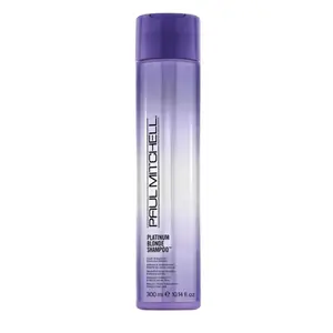 Platinum Blonde Violet Shampoo - Banishes Brass & Brightens, Ideal for Light to Medium Blonde, Silver, Gray or White Hair