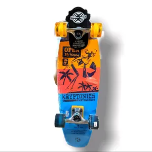 27" Limited Edition Kryptonics Cruiser Longboard Skateboard Complete Vintage California