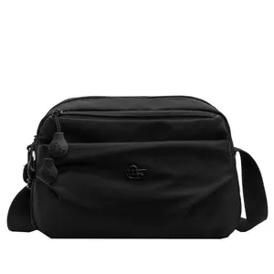 Eslcorri Women's Solid Color Fashionable Multi-pocket Zipper Crossbody Bag for Daily Use Casual Trendy Versatile High-quality Daily Commuting Bag