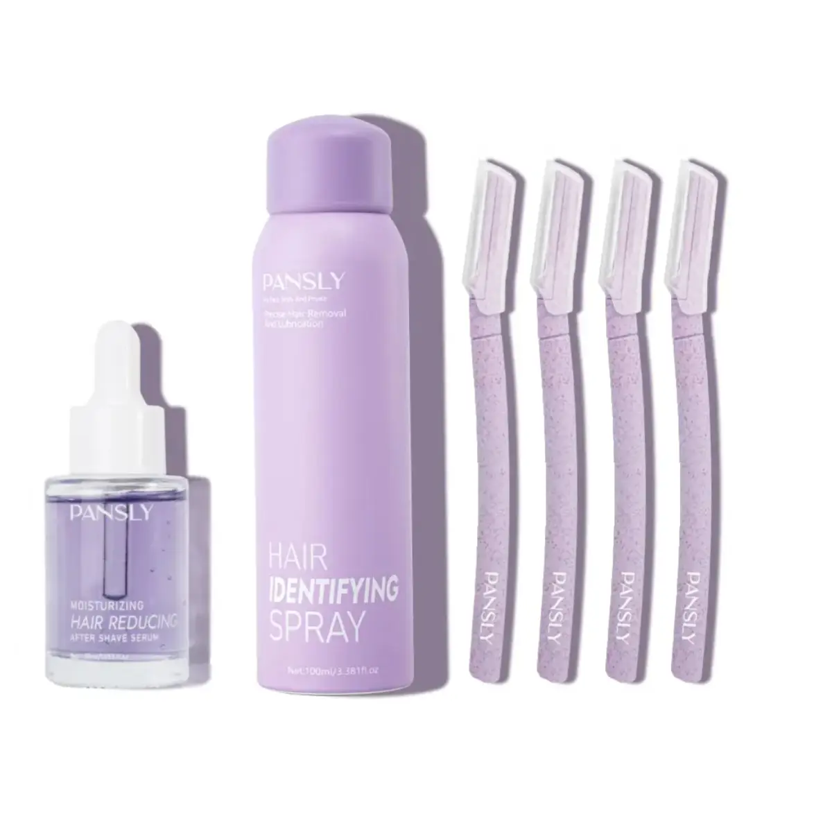 Hair Identifier Spray & Control Essence Set for Face & Body | Liquid Moisturizer for Slower Regrowth & Youthful Glow - Machine Free, Sensitive, Gentle, 30 Ml, Hair Removal Spray, Natural Derivatives, Smooth, Razor, Body Care, Moisturizing, Spot Fine Hairs