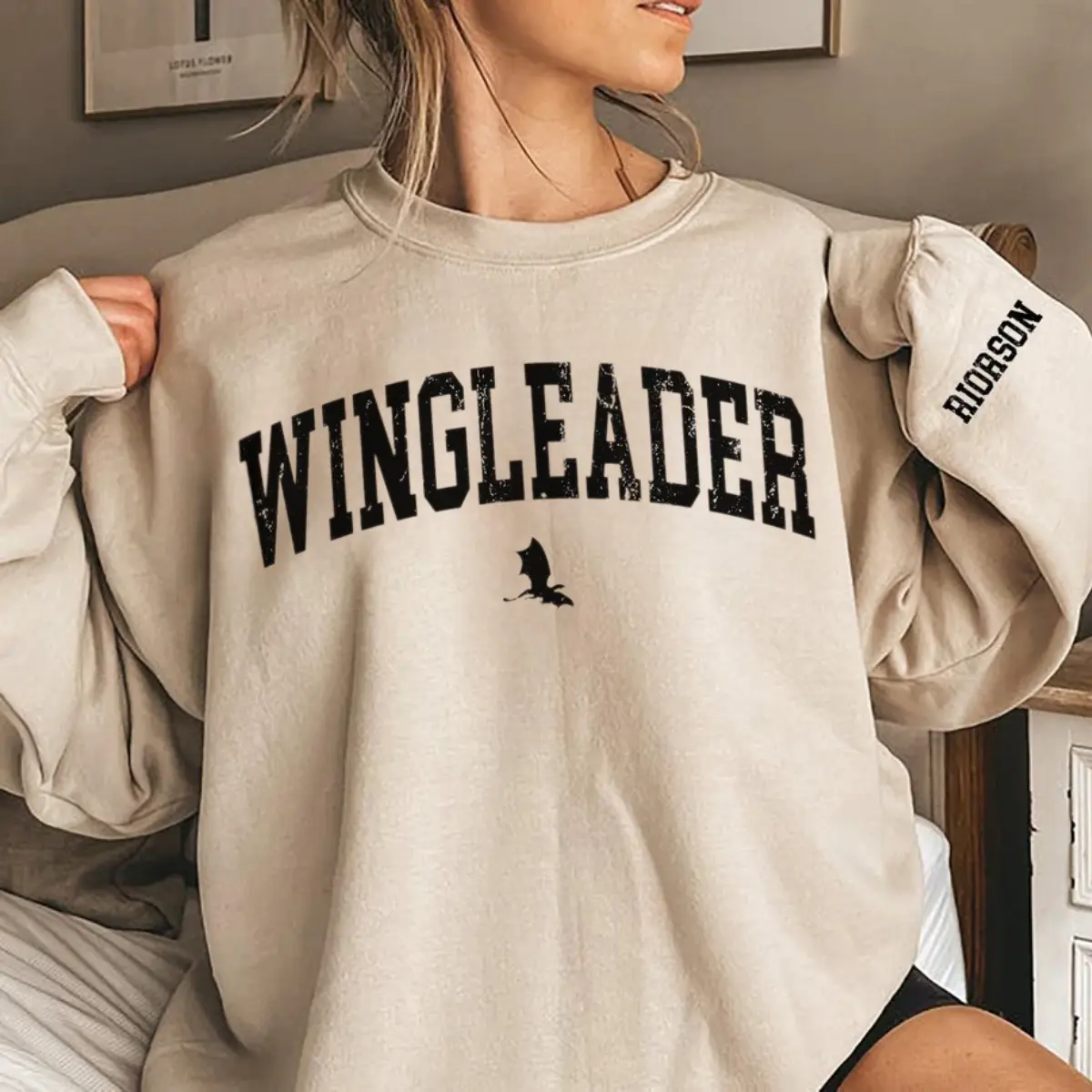 Xaden Riorson Wingleader sweatshirt, fourth wing merch, Fourth Wing Sweatshirt Crewneck, Bookish Sweatshirt, Violent Little Thing Sweatshirt, Xaden Riorson Sweatshirt, Gift For Readers