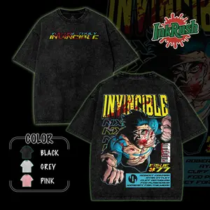 Mark Grayson - You are truly Invincible T-Shirt , Viltrumite, Back and Front Print, Superhero Fans |  Invincible ss4 Comics T-Shirt, TV Show Comics Washed T-shirt invincible war graphic tee Menswear streetwear lover