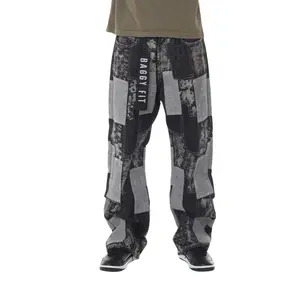 Black Patches Baggy - Versatile Bag with Baggy Design & Distinctive Black Patches for Casual Use