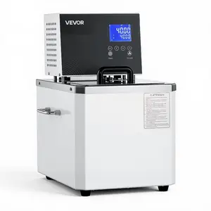 Fathersdaygift 10L High-Precision Laboratory High-Temperature Circulating Oil Bath - 300°C/572°F Constant Temperature Heating Tank with Internal and External Dual Circulation, Lab Tools & Hardwaredealsforyoudays