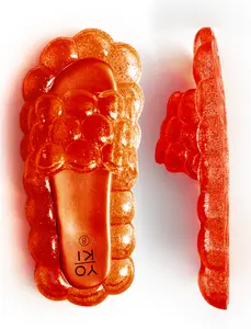 (ALMOST GONE!) ADULT ELECTRIC ORANGE BUBBLE SLIDES