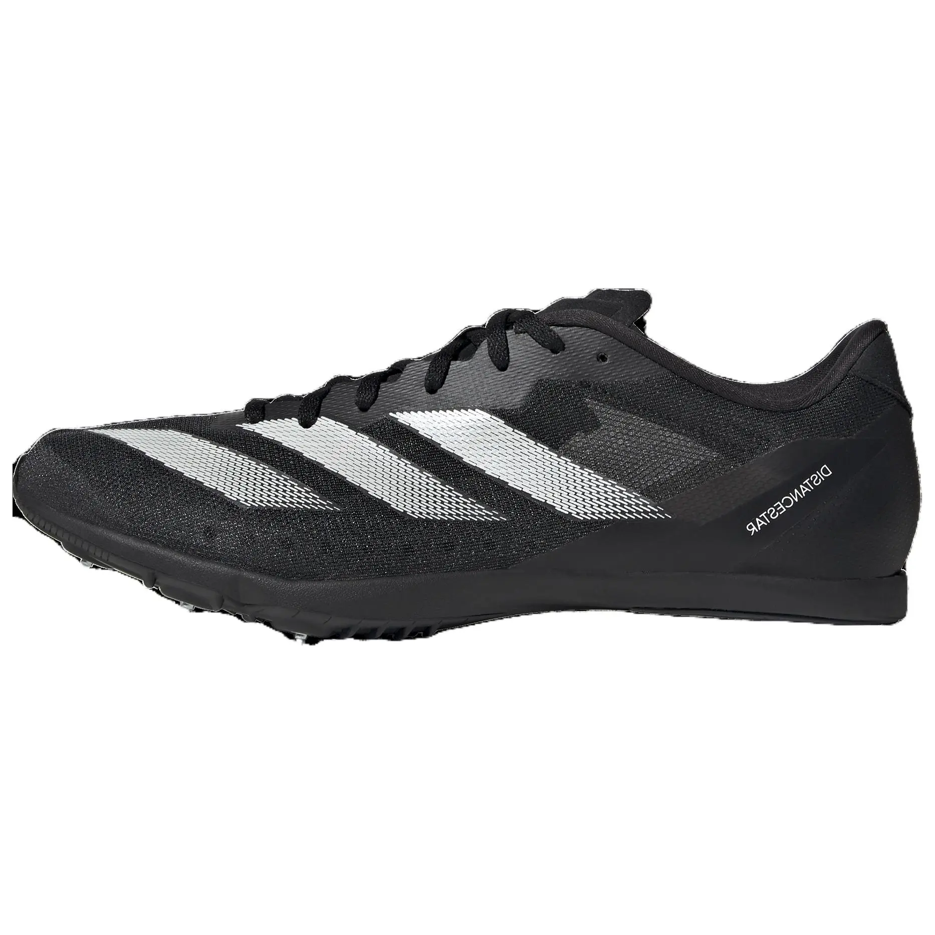 Adidas Adizero Distancestar Core Black Zero Metalic Cloud White Comfort Lightweight Low Top Running Shoes Men's IG9906
