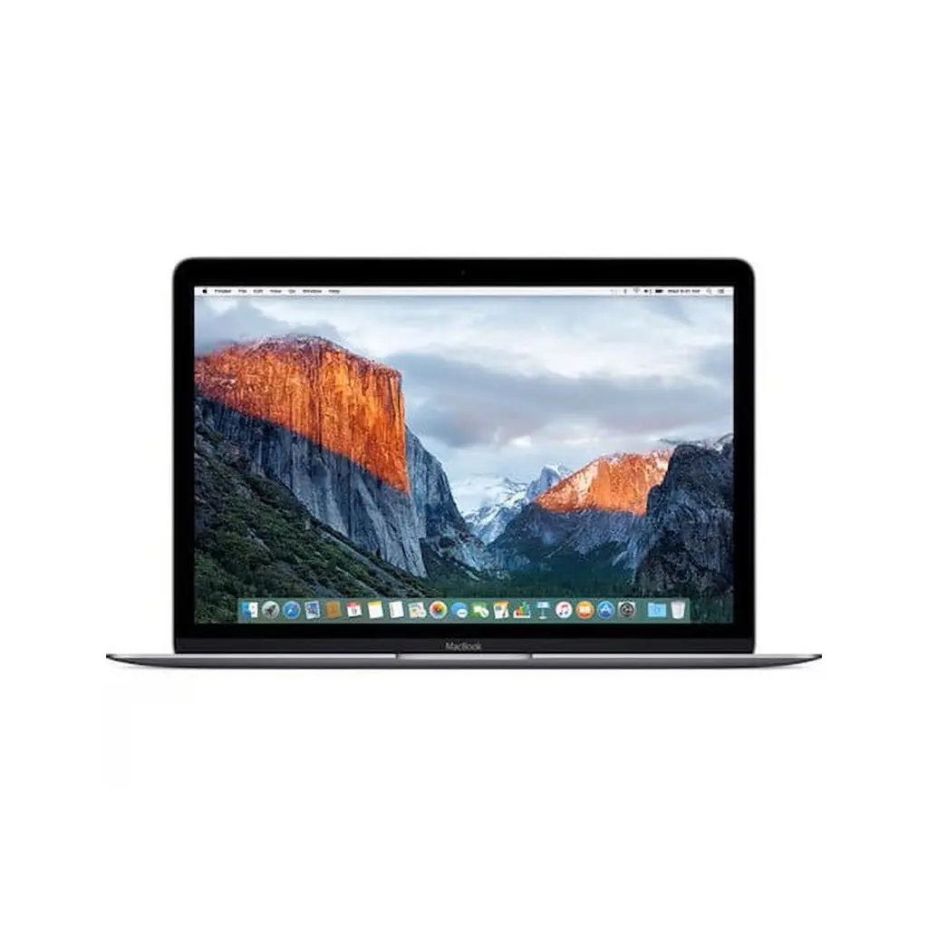 Refurbished 12-inch 2016 MacBook Laptop Computer - 8GB RAM, 256GB Storage, Space Gray (Excellent Condition)