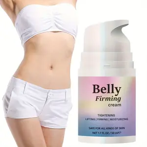Abdominal Firming Cream - Skin Firming and Cellulite Treatment for Abdomen, Thighs and Hips - Moisturizing and Toning Gel Cream, 50ml