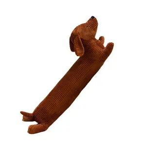 Dachshund Dog Stuffed Animal Plush, Long Weiner Dog Body Pillow, Cute Funny Large Dachshund Toys Plushies Decor Ideal Gift