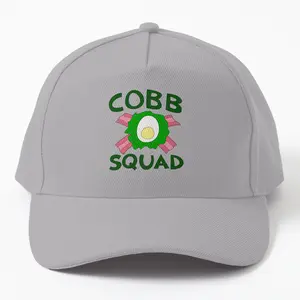 Cobb Squad Twill Cap Hat - Stylish and Fun Hat Featuring Cobb Squad Logo, Perfect for Cobb Community Fans, High-Quality Twill Fabric, Comfortable and Adjustable Fit