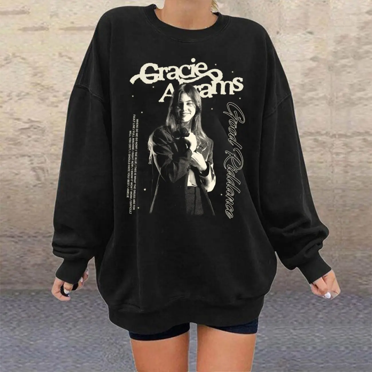 Gracie 90s Retro Gift Fan, Gracie shirt,Gracie Graphic Abrams T-Shirt, Abrams Shirt, Gift For Men Women Unisex Shirt Menswear Top Embroidery Tshirt