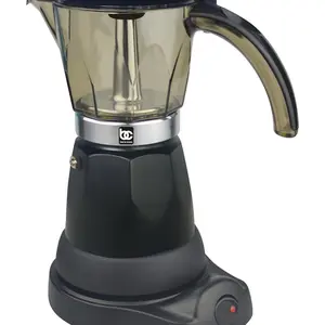 Bene Casa Electric Espresso Maker 3 Cup Automatic Coffee Machine with Timer Feature Compact Design for Home & Office Use