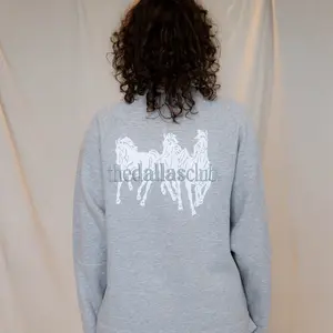 Wild Horses Oversized Crewneck  | The Dallas Club