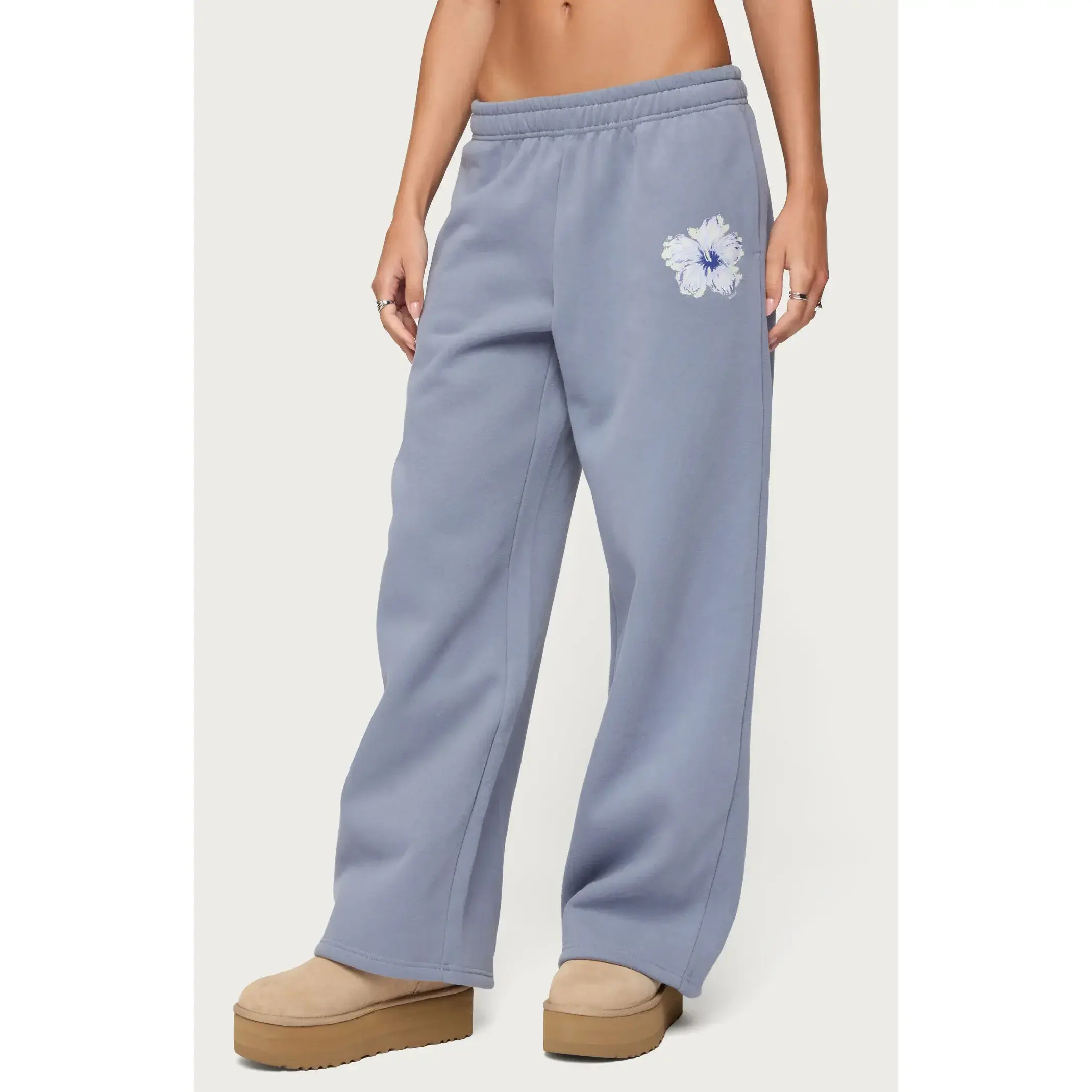 Edikted Women's Tropical Bloom Sweatpants