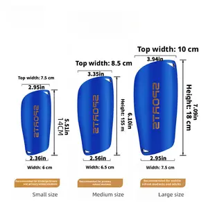 Adult football shin guards, made of PP material, are protective, impact-resistant, with a 5mm thick insert design, football equipment soccer socks and shin pads