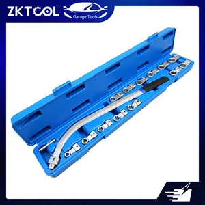 15pcs/set of Car Engine Belt Adjustable Wrench for Disassembly and Assembly of Idler Pulley Tensioning Special Auto Repair Tool