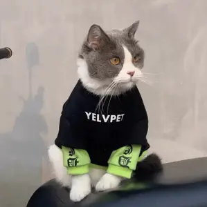 Summer Fleece Hoodies For Cats And Dogs, Stylish Pet Apparel For Cozy Comfort In Cool Weather6