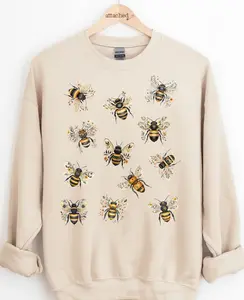 Vintage Bees Graphic Top