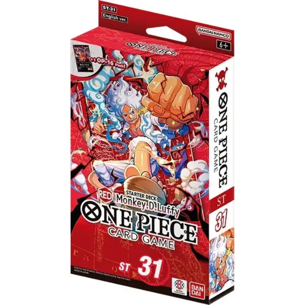 One Piece Card Game Starter Deck 31: RED Monkey.D.Luffy - Starter Deck 31: RED Monkey.D.Luffy (ST-31)
