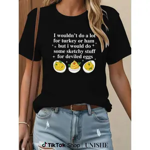 Deviled Eggs Lover T-Shirt – Hilarious Thanksgiving Graphic Tee