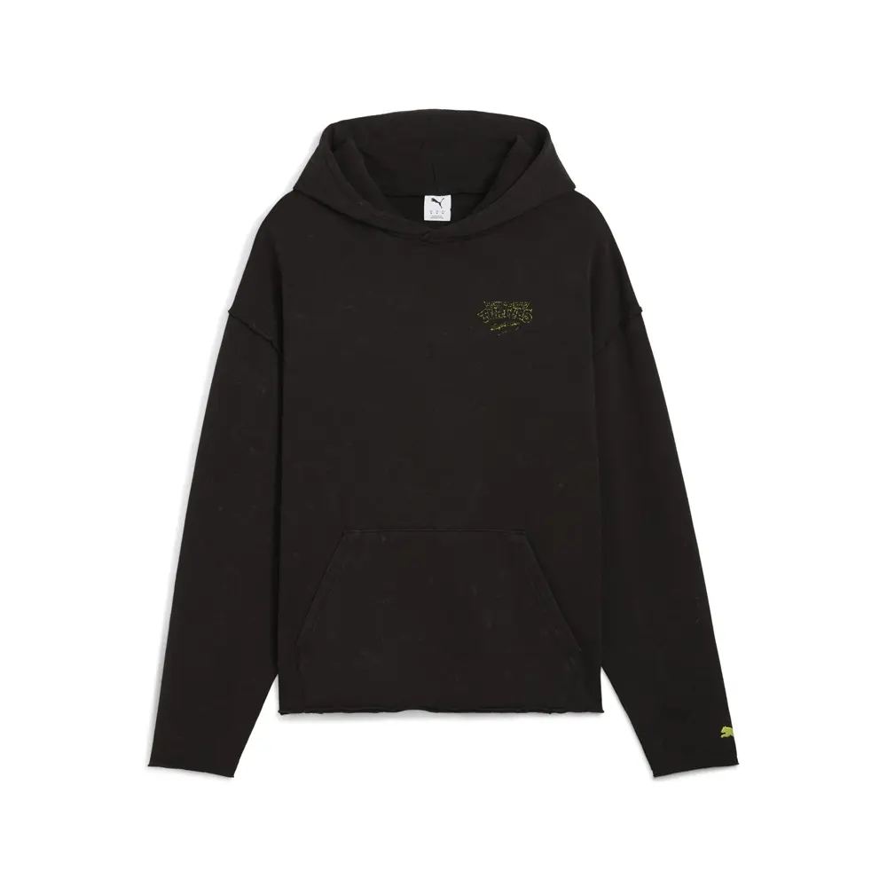 PUMA Mens Hoops X Teenage Mutant Ninja Turtles Hoodie Casual Outerwear Casual - Black