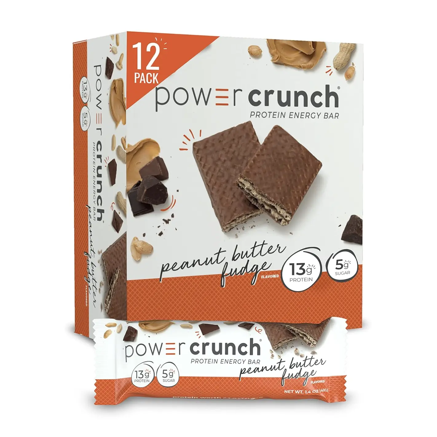 Power Crunch Protein Wafer Bars - High Protein Snack Power Crunch Protein Wafer Bars - High Protein Snack