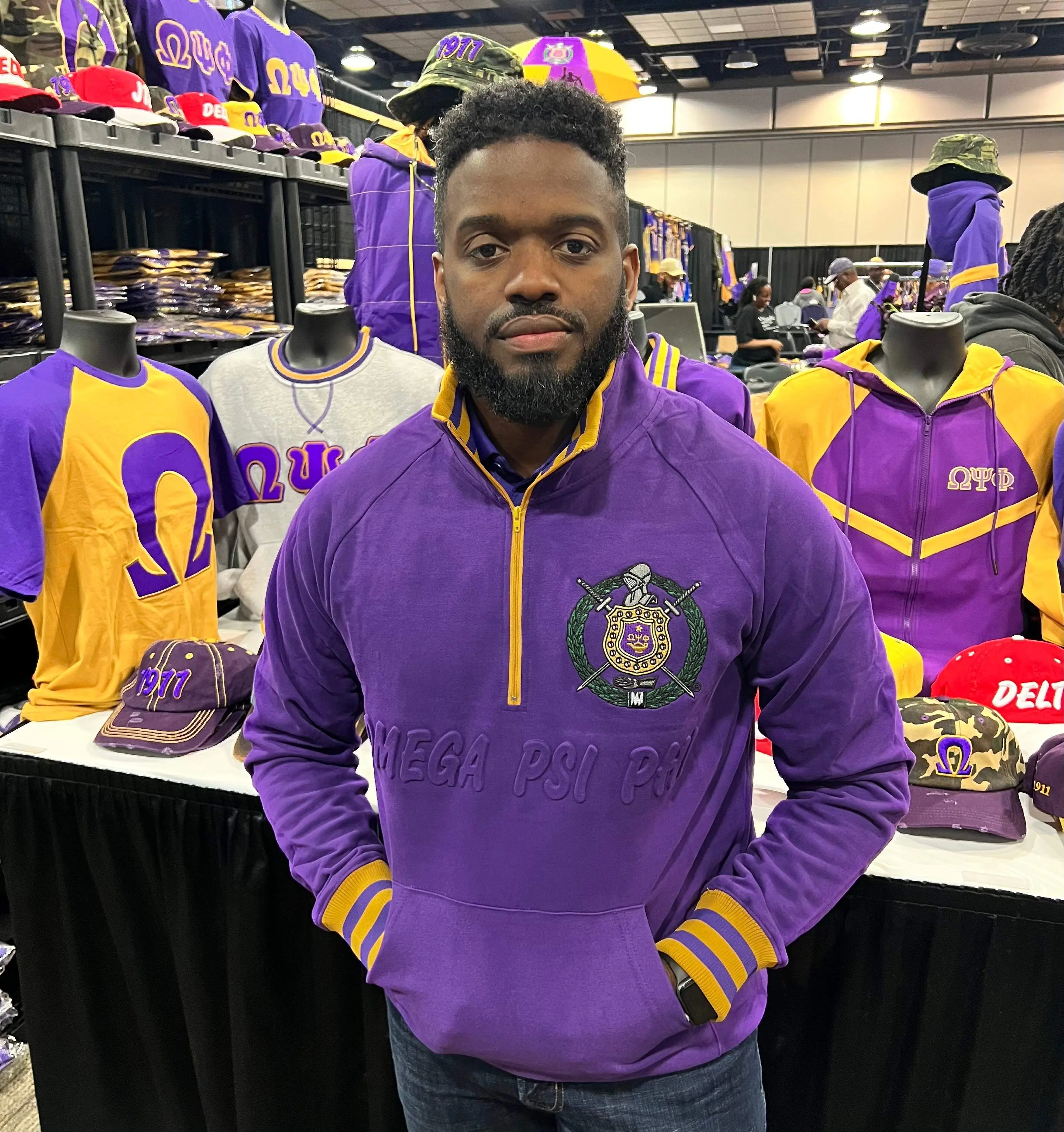 Omega Quarter Zip Sweatshirt
