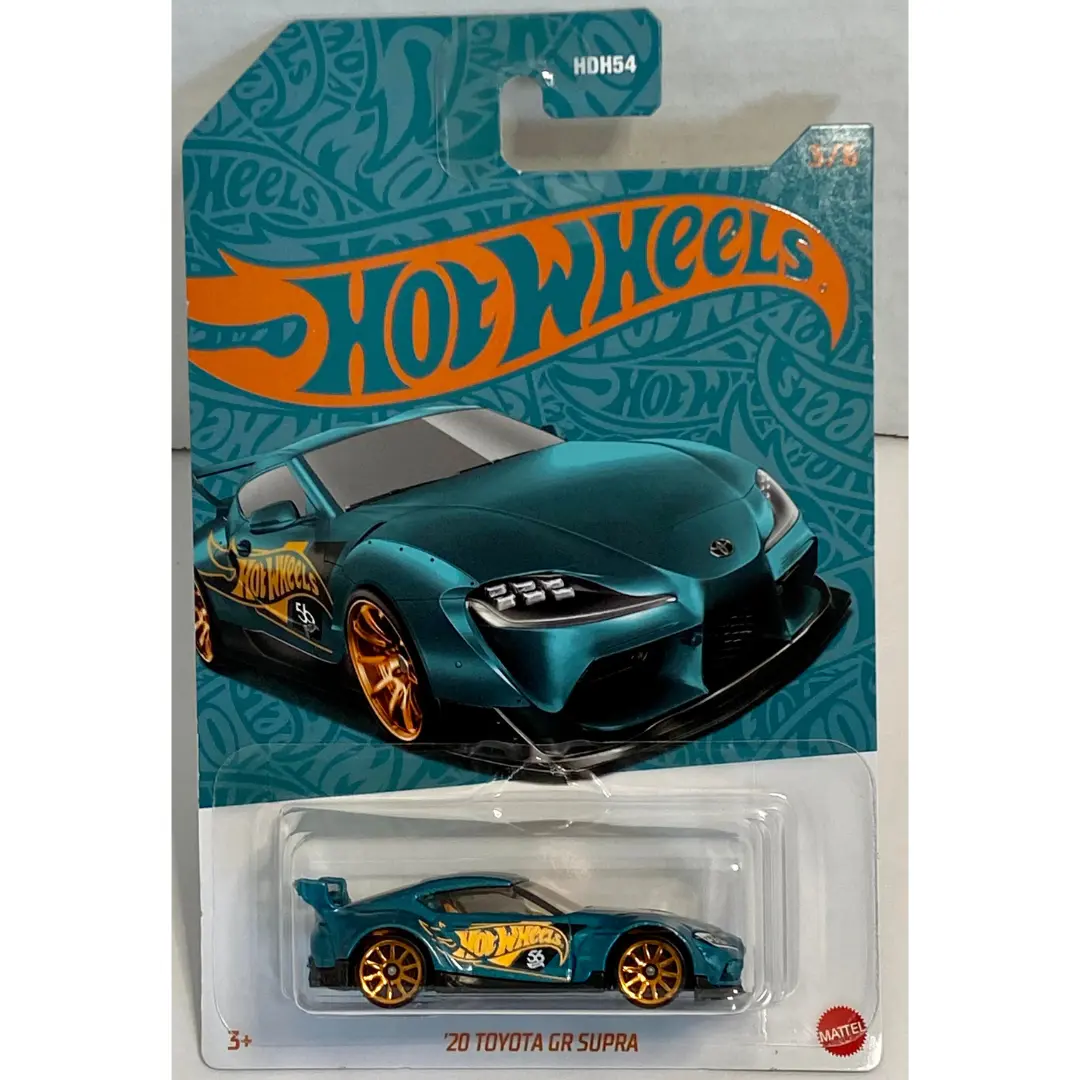 Toyota GR Supra 20 Green Hot Wheels 56th Anniversary Collectible
