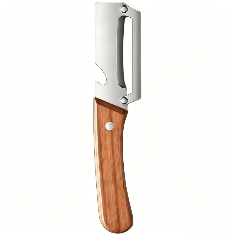 Father's Day Gift, Multi-Functional Stainless Steel Peeler, Sharp and Durable, Easy to Use, Ideal for Kitchen, 19cm Model