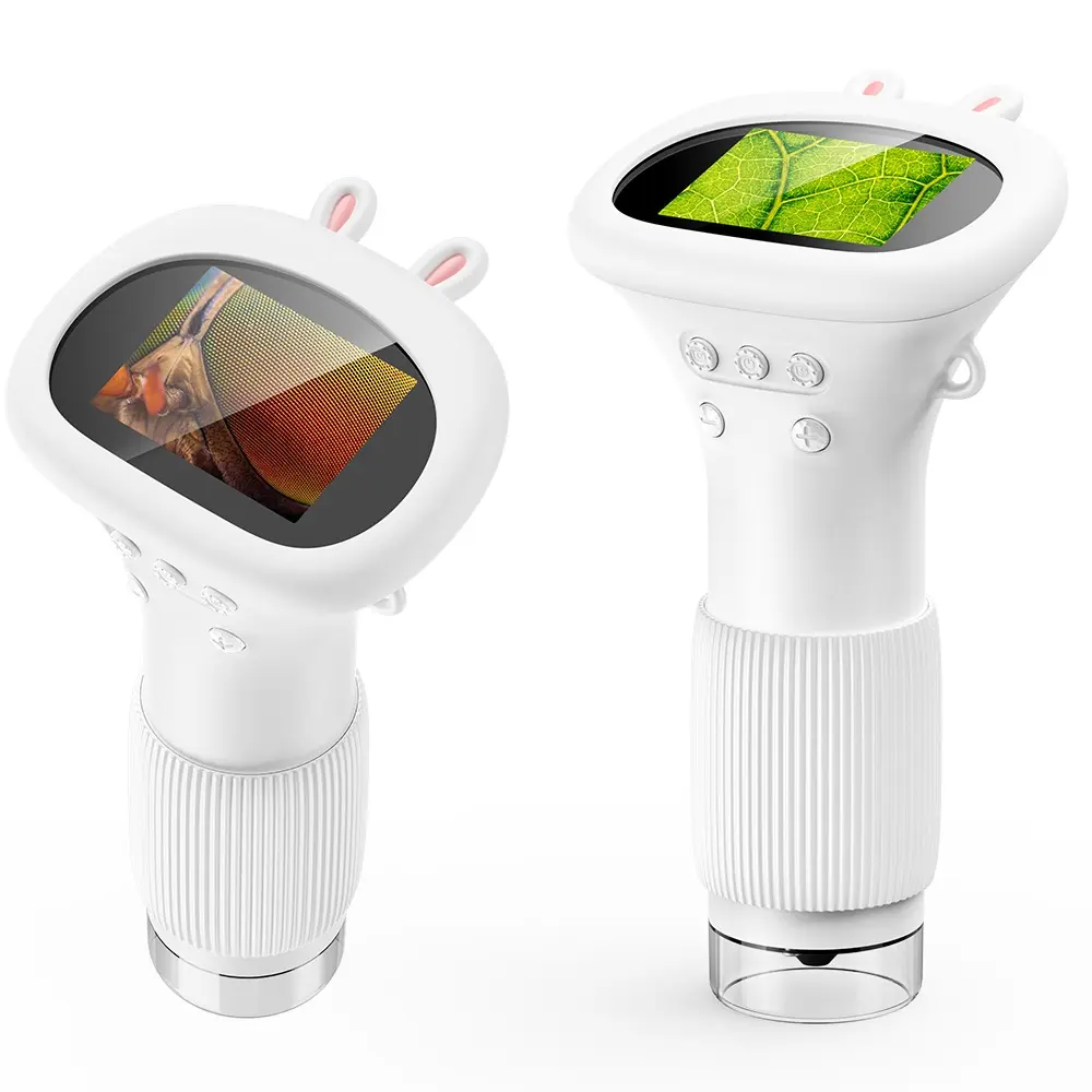 1000x Zoom Handheld Digital Microscope with Camera, Photo Capture Functionality, Kids' Tool for School & Office Supplies