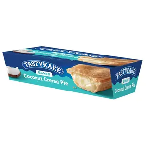 Tastykake Baked Coconut Creme Pies (Pack of 6) Dessert Treats Sweet Treats