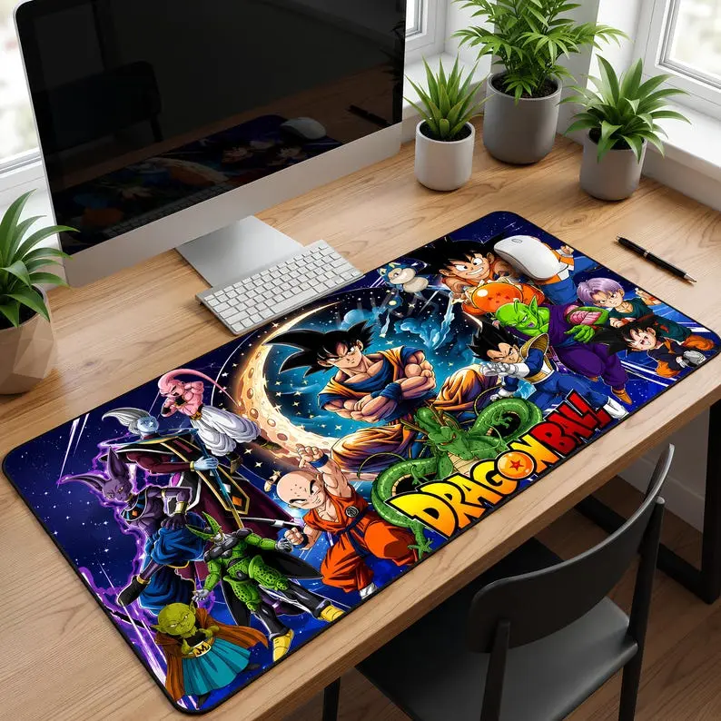 DragonS BallS Z Anime Mouse Pad – Large Non-Slip Gaming Desk Mat, Keyboard Mat, Manga Fan Gift, Gamer Desk
