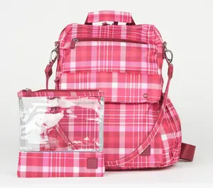 IHKWIP Excelsior Convertible Backpack with Removable Pouch