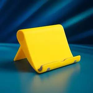 Portable Cellphone Holder/Stand – 270° Adjustable Viewing, Non-Slip, Folding with Silicone Base & Grip Pad, Compact for Smartphones & Small Tablets