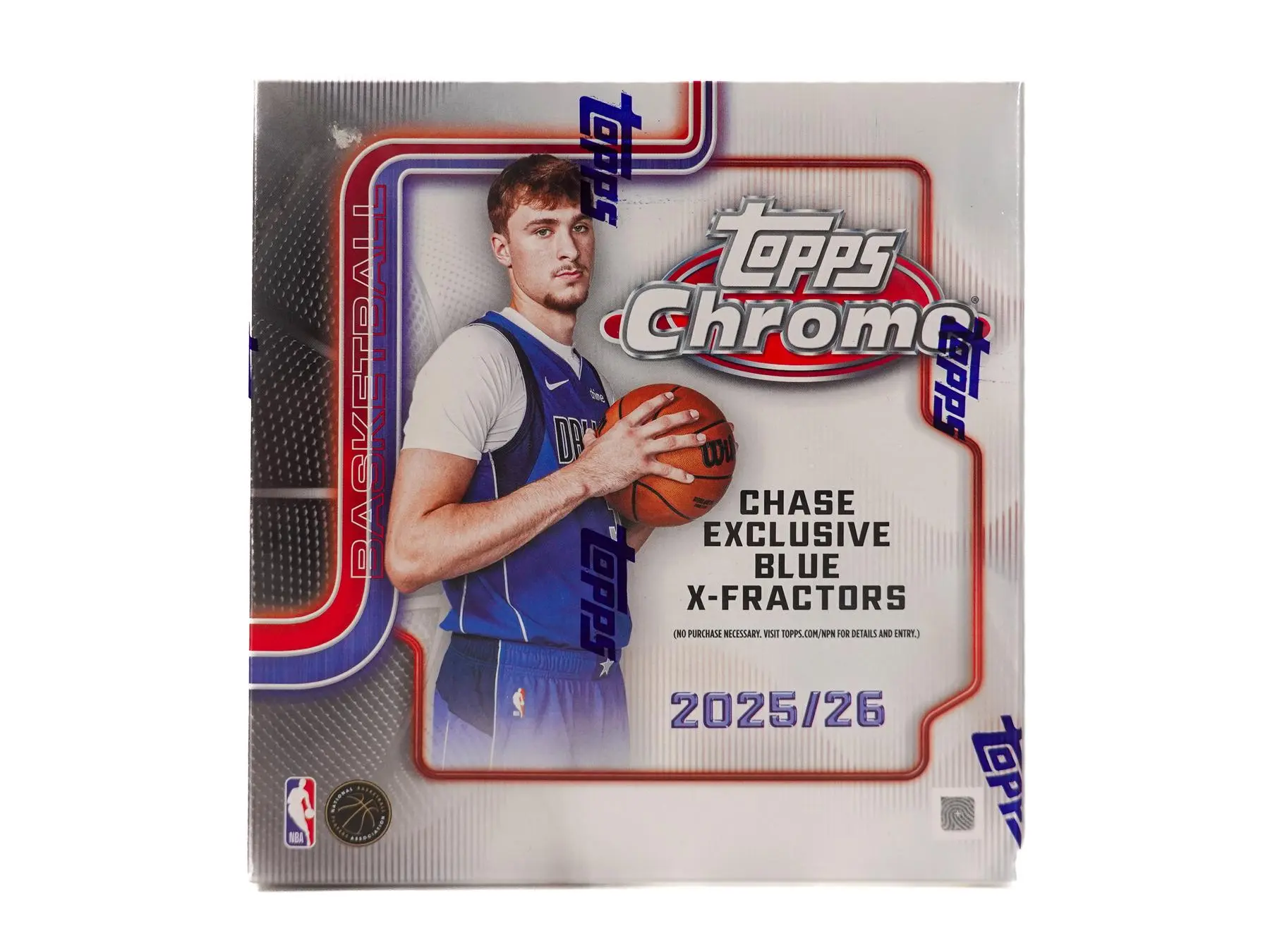 2025/26 Topps Chrome Basketball Mega Box (18 Inserts include 10 X-Fractors)