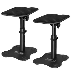 Clutch CL-DMS250 Mighty Series Desktop Studio Monitor Speaker Stands (pair) Adjustable Aluminium Rubber Steel